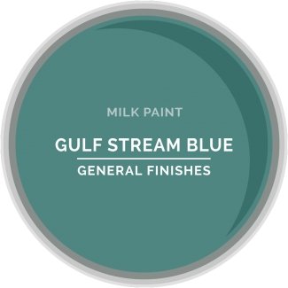 Gulf Stream Blue General Finishes Milk Paint