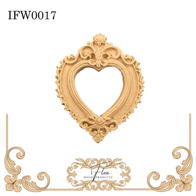 Heart Applique IFW 0017