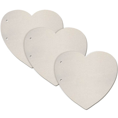 Heart-Shaped Album: 10 Pages Heart [Style-A] Bare Chipboard Ring Book  5x4-5/8