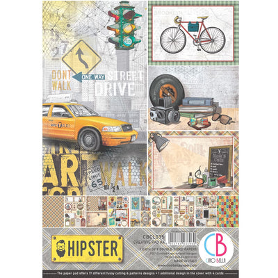 Hipster Creative Pad A4 9/Pkg by Ciao Bella
