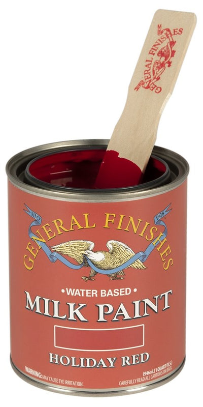 Holiday Red General Finishes Milk Paint