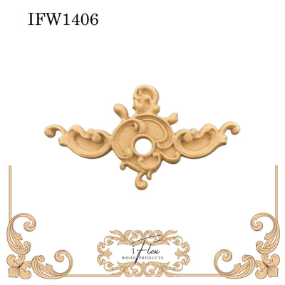 Keyhole Lock Applique IFW 1406
