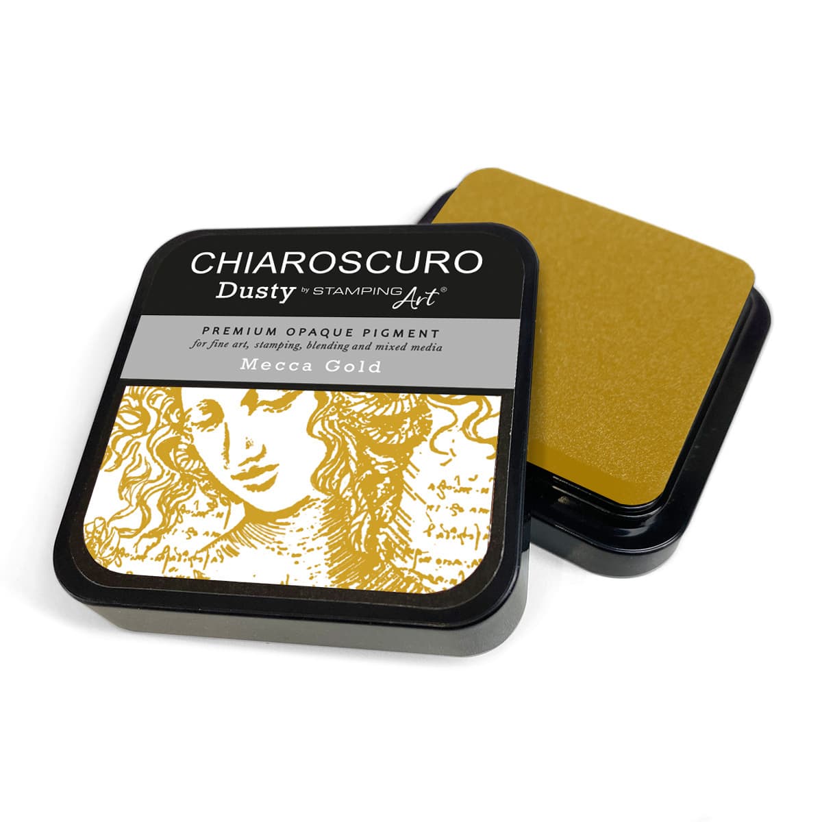 Ciao Bella Chiaroscuro Ink Pad 6x6 cm Dusty Mecca Gold