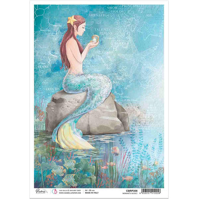 Mermaid's Secret - A4 Rice Paper Underwater Love Ciao Bella Collection