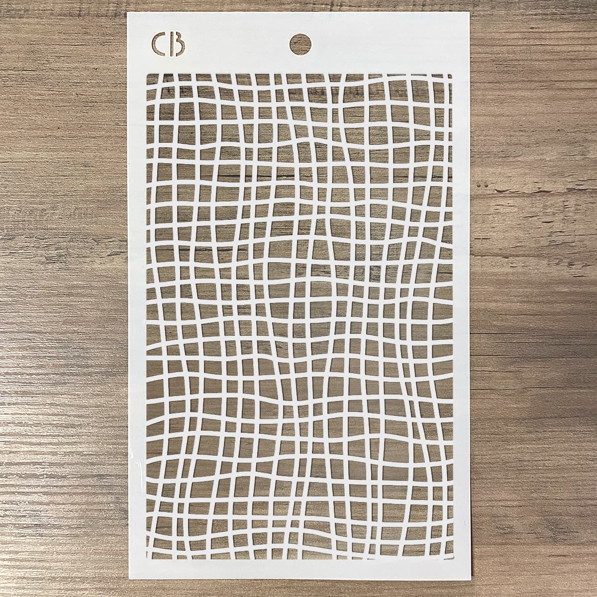 Net Texture Stencil 5x8 by Ciao Bella Stencil Art – All Paint Products