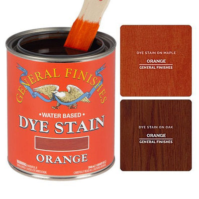 Orange Dye Stain General Finishes