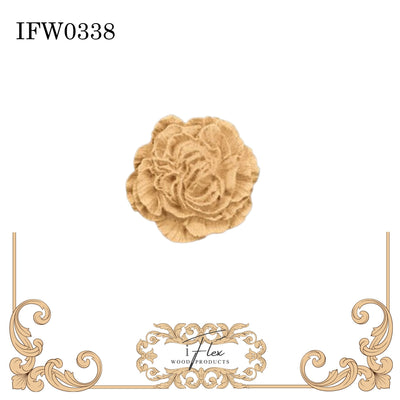 Petal Flower Moulding IFW 0338