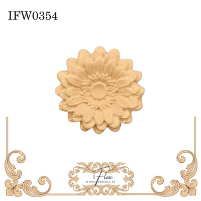 Petal Flower Rosette IFW 0354