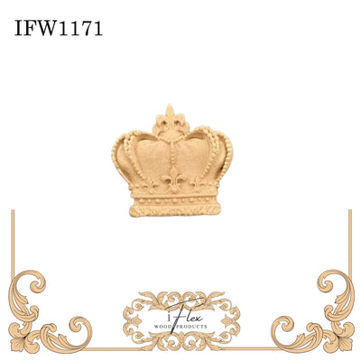 Queens Crown Heat Bendable Wood You Bend Pliable Embellishment - IFW 1171