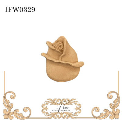 Rose Flower Moulding IFW 0329
