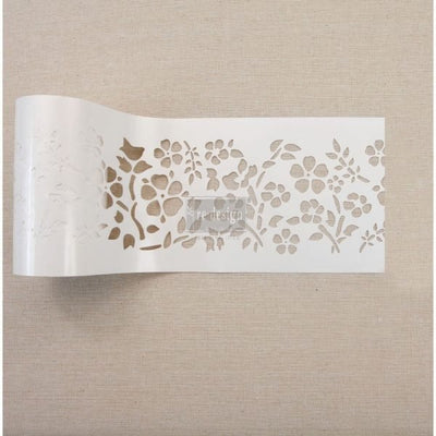 Royal Ann Garden Stick and Style Stencil Roll Redesign with Prima