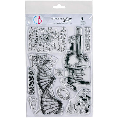 Science - Clear Stamp 6x8 by Ciao Bella Stamping Art
