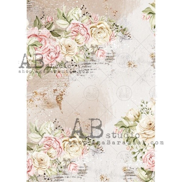 Script Decoupage Paper