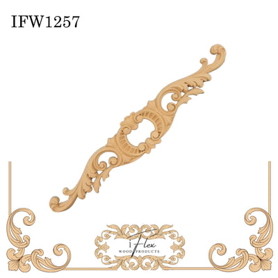 Scroll Centerpiece Moulding IFW 1257