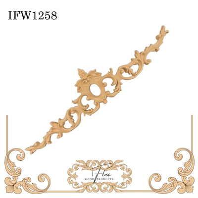 Scroll Centerpiece Pediment IFW 1258