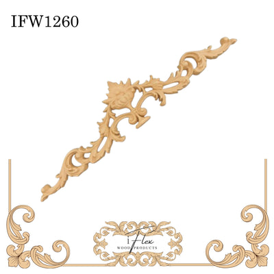 Scroll Centerpiece Pediment IFW 1260