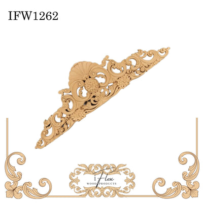 Scroll Centerpiece Pediment IFW 1262
