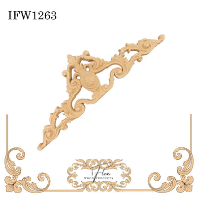 Scroll Centerpiece Pediment IFW 1263