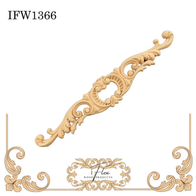 Scroll Pediment IFW 1366