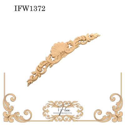 Scroll Pediment IFW 1372