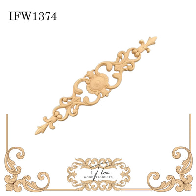 Scroll Pediment IFW 1374