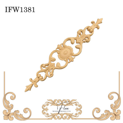 Scroll Pediment IFW 1381