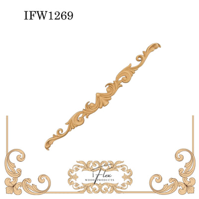 Scroll Pediment Moulding IFW 1269