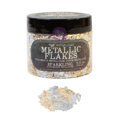 Sparkling Metallic Flakes Art Ingredients – 1 Jar