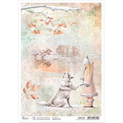 The Gift of Love - A4 Rice Paper The Gift of Love Ciao Bella Collection