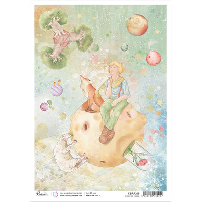 The Little Prince - A4 Rice Paper The Little Prince Ciao Bella Collection