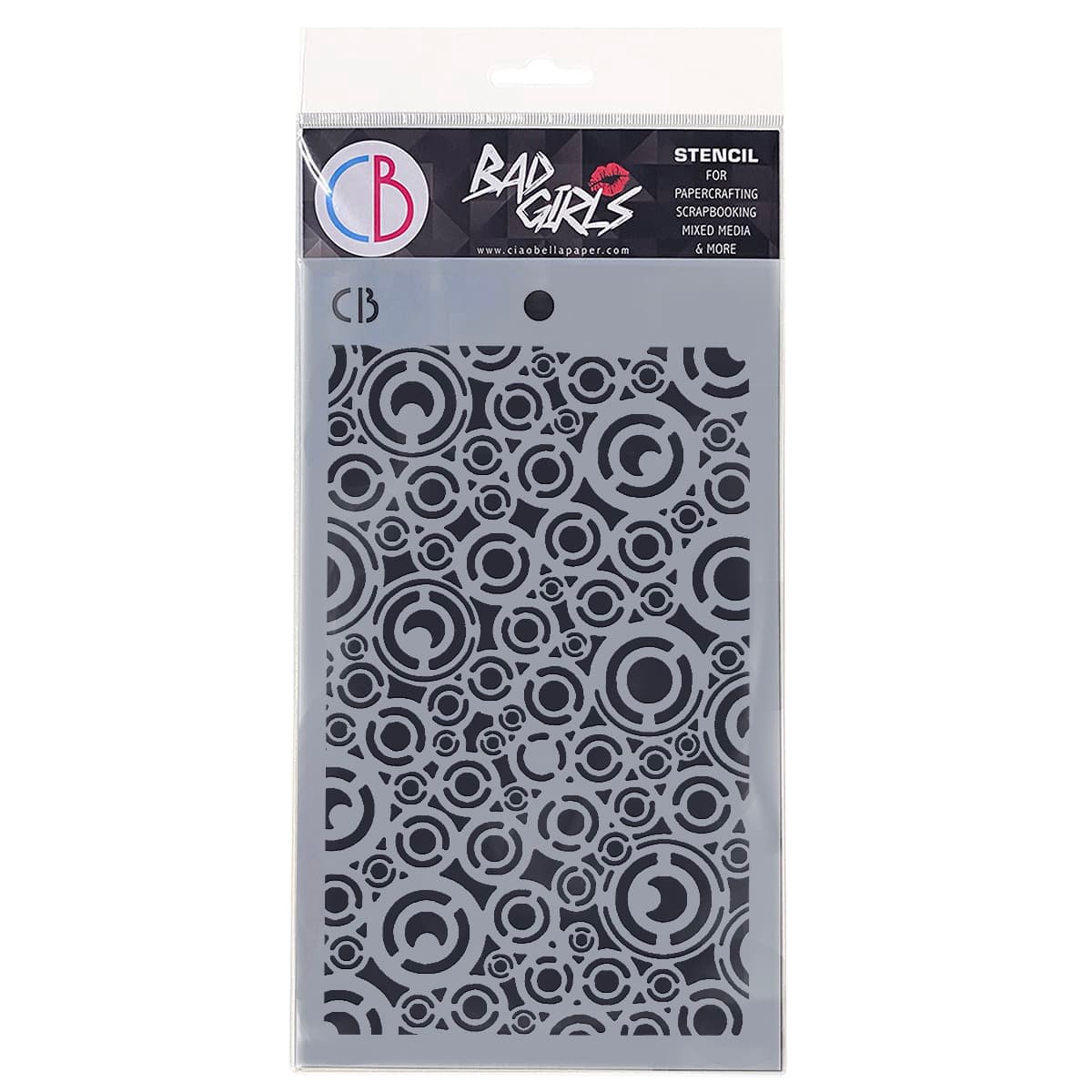 Washers Texture Washers - Texture Bad Girls Stencil 5x8 by Ciao Bella – All Paint Products