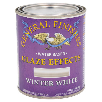 Winter White Glaze Effects General Finishes