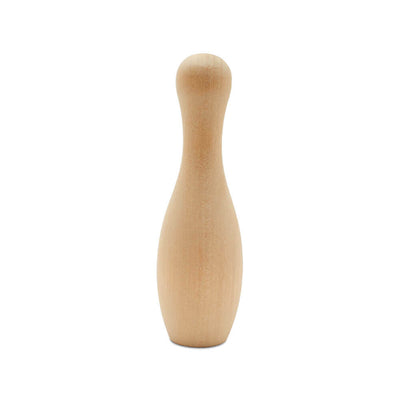 Wood Bowling Pin - 5"