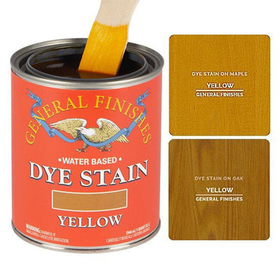 Yellow Dye Stain General Finishes